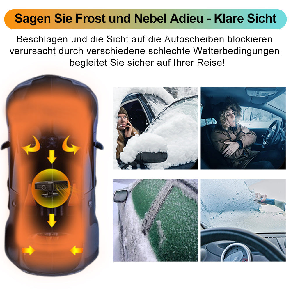 Tragbare kinetische molekulare Heizung solar betriebene Auto Mini Heizung  Winter Auto Zubehör Automobil kinetische Windschutz scheibe Defroster